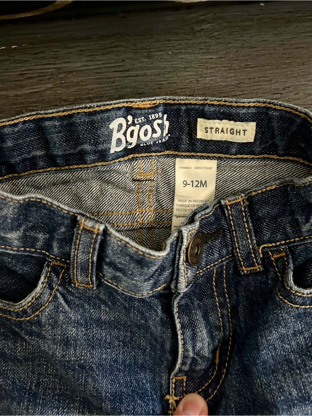 OshKosh B'gosh Straight Blue Denim Jeans